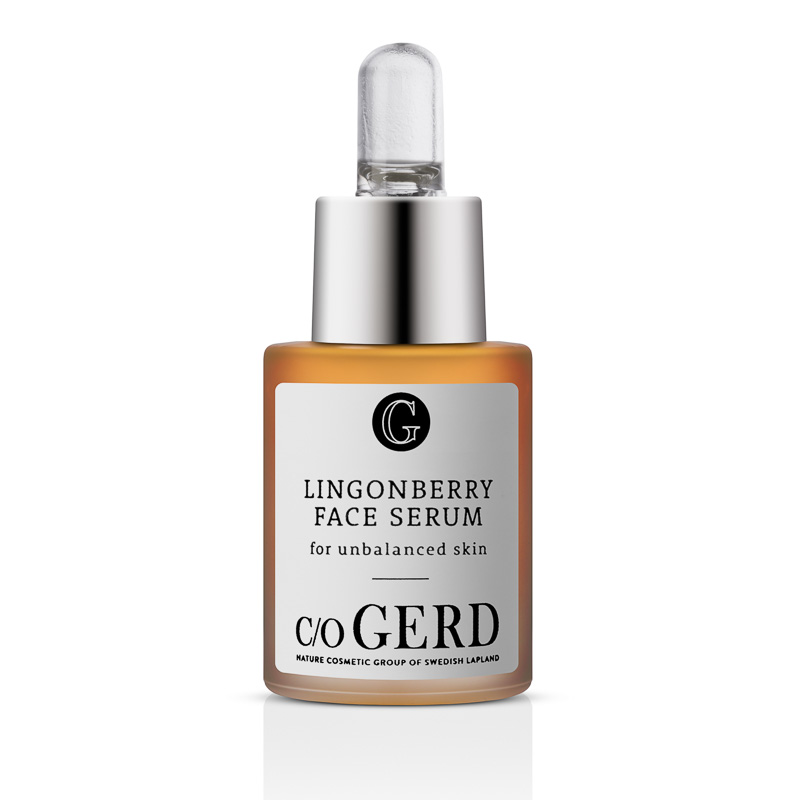 LINGONBERRY FACE SERUM 15 ml ryhmss Ihonhoito / Seerumi @ Nature Cosmetic Group Of Swedish Lapland AB (205-0015)