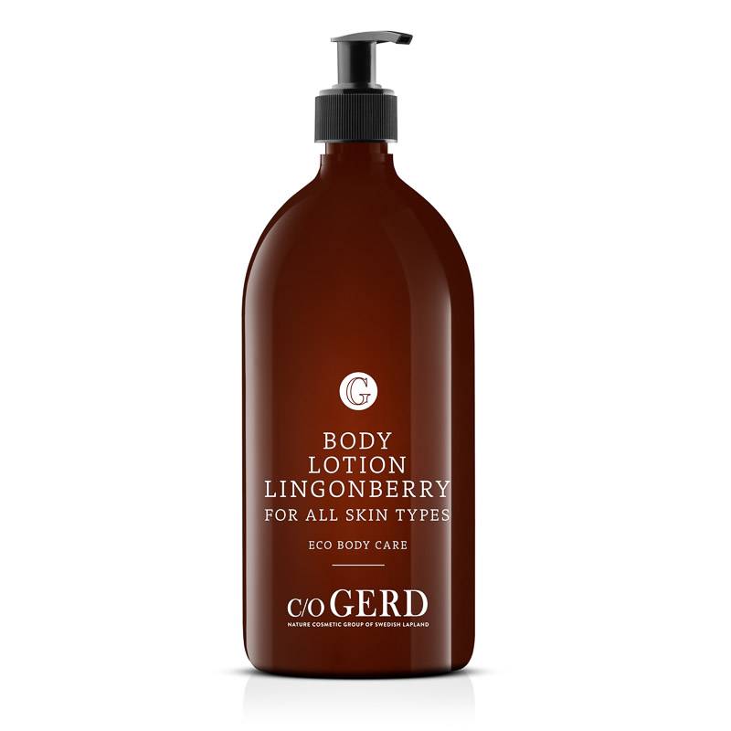 BODY LOTION LINGONBERRY 1000 ML ryhmss Vartalonhoito / Vartalovoide & Vartaloljy @ Nature Cosmetic Group Of Swedish Lapland AB (302-1000)