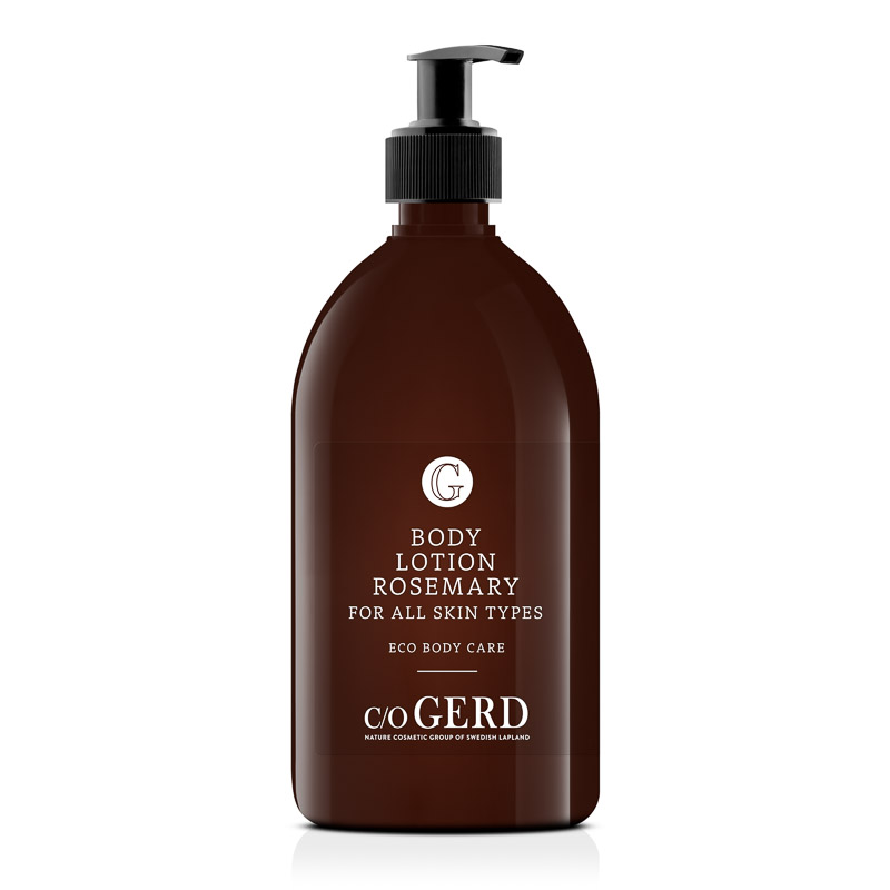 BODY LOTION ROSEMARY 500 ML ryhmss Vartalonhoito / Vartalovoide & Vartaloljy @ Nature Cosmetic Group Of Swedish Lapland AB (321-0500)