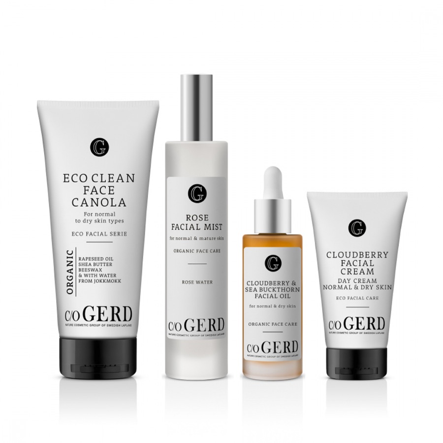 Rutiini normaalille tai kevyesti kuivalle iholle ryhmässä Ihonhoito / Ihonhoitorutiinit @ Nature Cosmetic Group Of Swedish Lapland AB (SKINCLOUDBERRY)