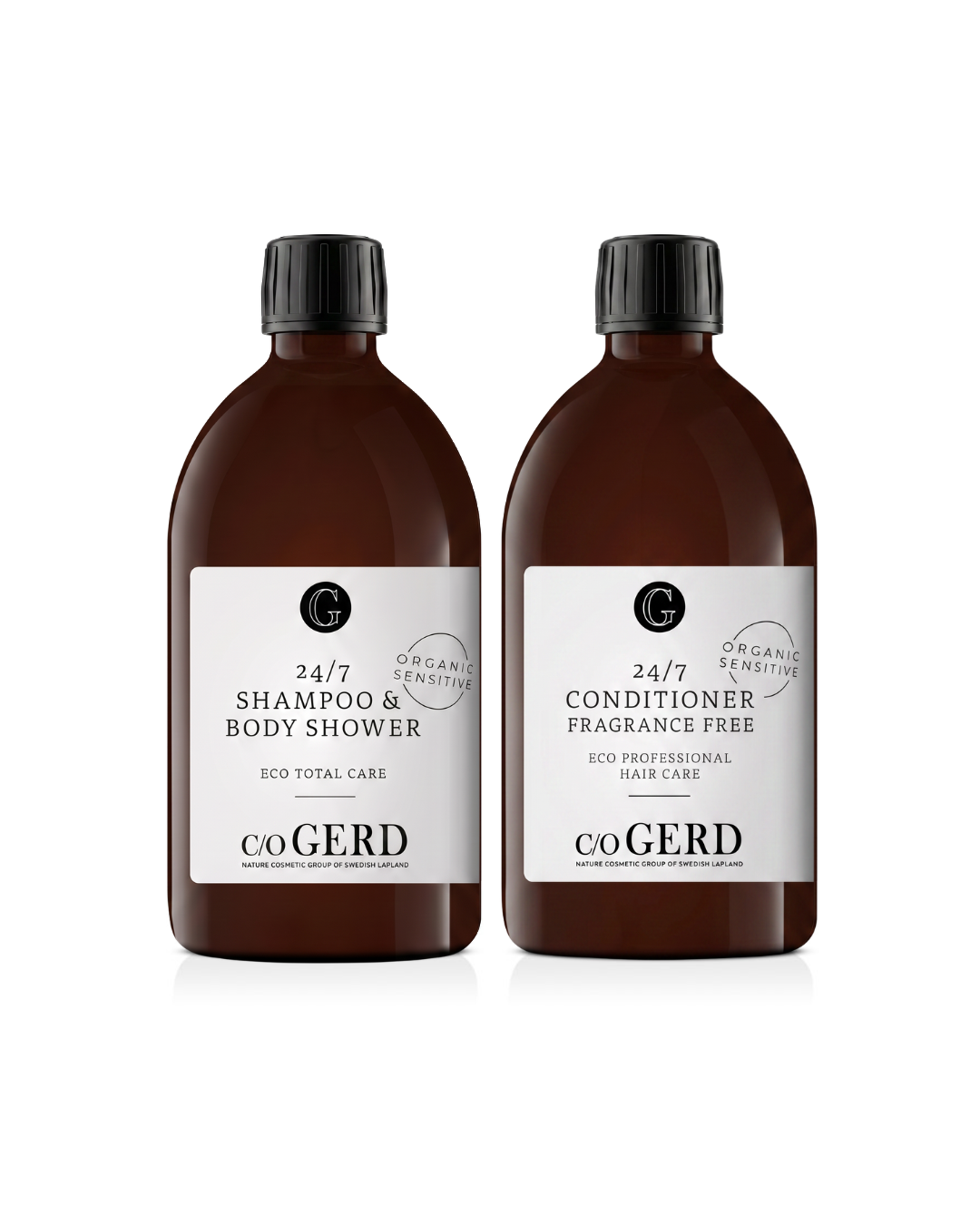 Perfume-free hair care routine