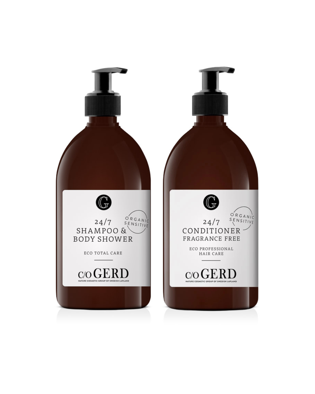 Perfume-free hair care routine